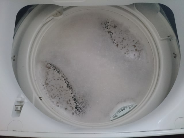 汚れた洗濯機